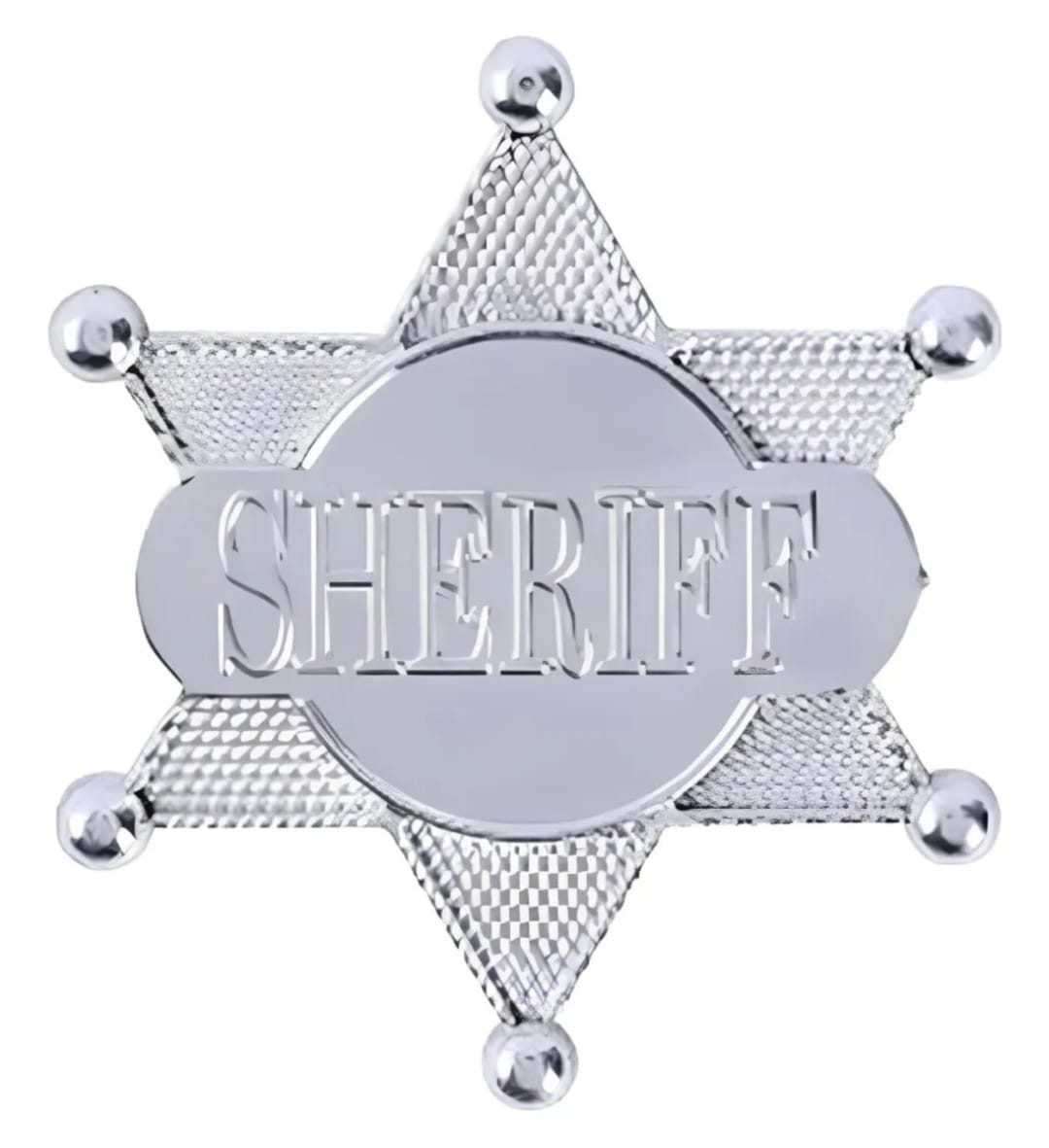 Estrella Sheriff Plateada